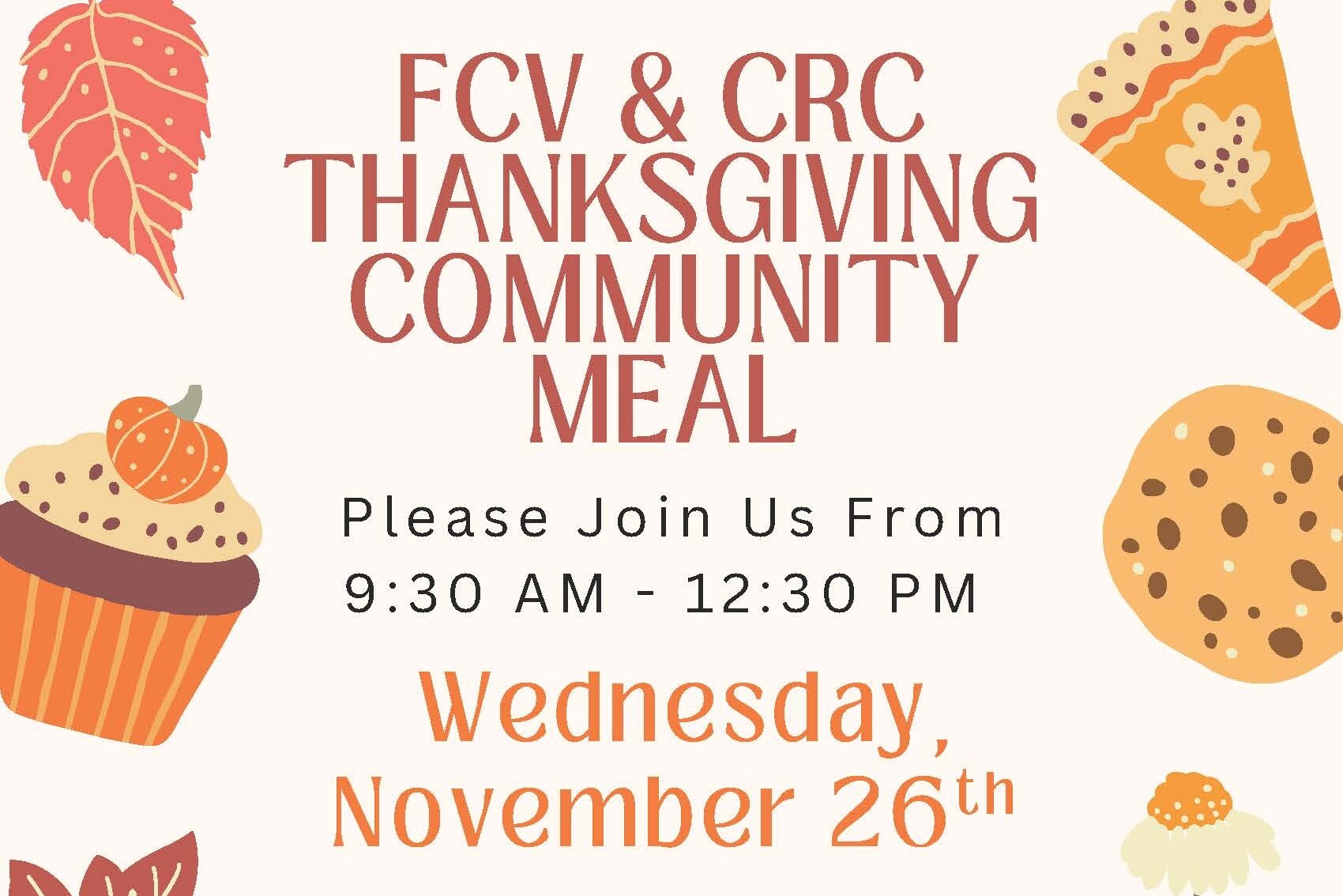 Text of the event name, date, and time